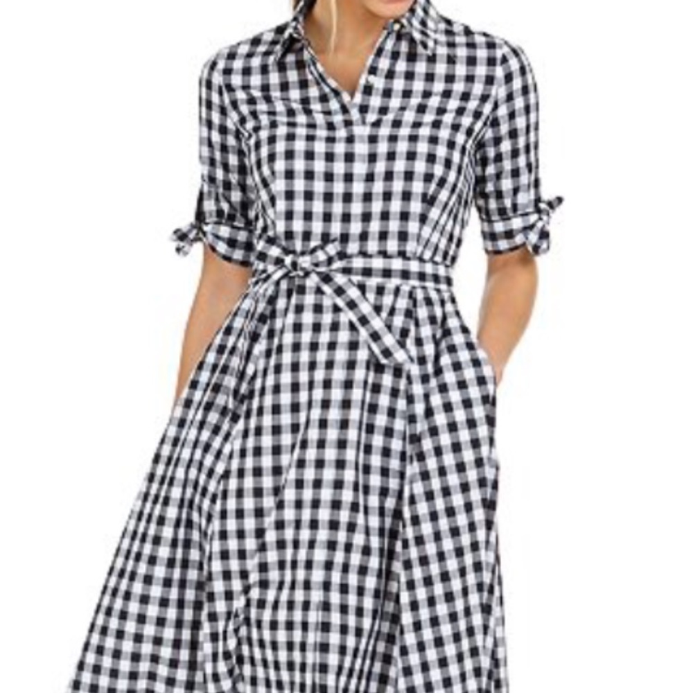 Calvin Klein checkered dress